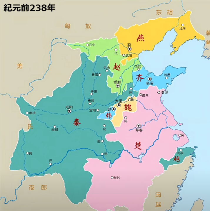 中原統一後の 秦の始皇帝 と 華南遠征